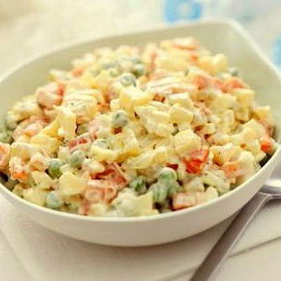 Салат Оливье традиционный