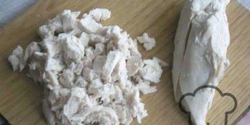 салат оливье в виде козы