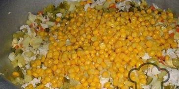 салат оливье в виде козы