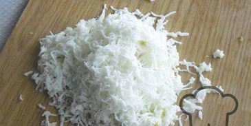 салат оливье в виде козы