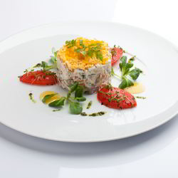 Салаты из куриной грудки