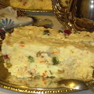 Рецепт Сладкого десерта Оливье с маскарпоне
