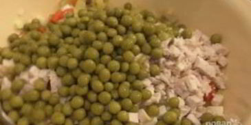 традиционный салат оливье