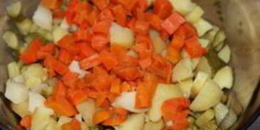 вегетарианский оливье