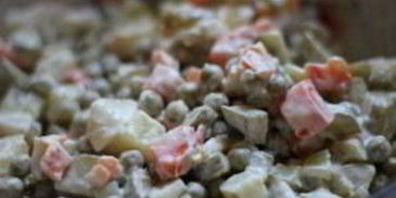 вегетарианский оливье