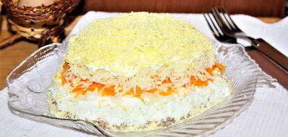 Рецепты праздничных салатов