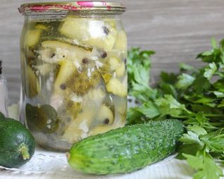 Салат из огурцов на зиму пальчики оближешь без помидор