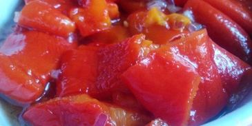 салат из печеного перца антипасти