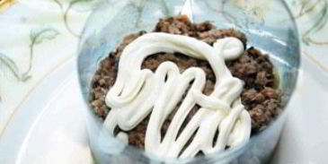 мимоза с консервой