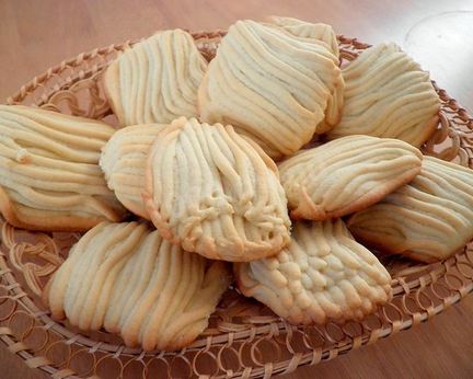 Печенье мимоза через мясорубку