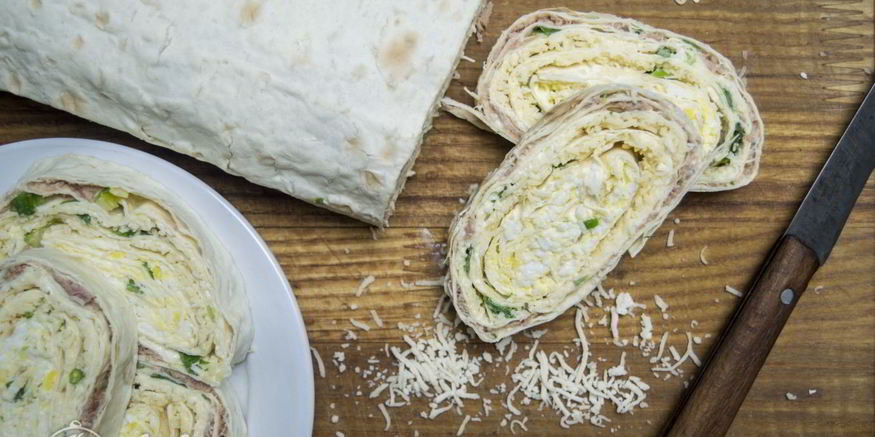 Рецепт рулета из лаваша мимоза