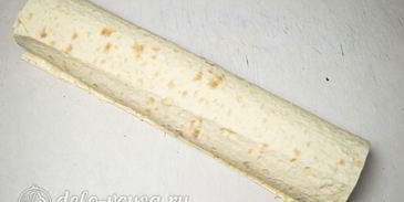 рулет из лаваша мимоза