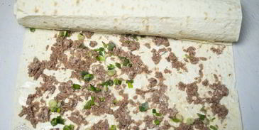 рулет из лаваша мимоза