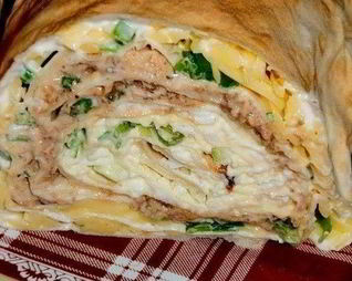 Рулет Мимоза