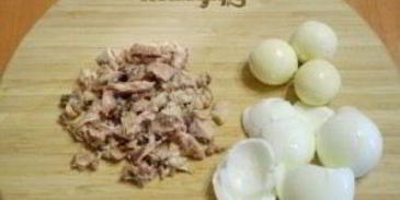 салат мимоза без картофеля