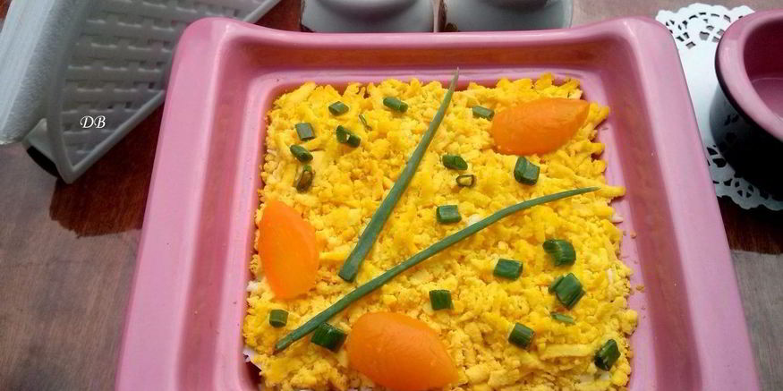 Рецепт салата мимоза классический с сыром