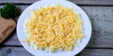 салат мимоза классический слоеный