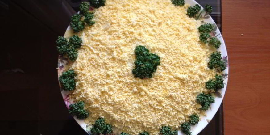 Рецепт салата мимоза классический