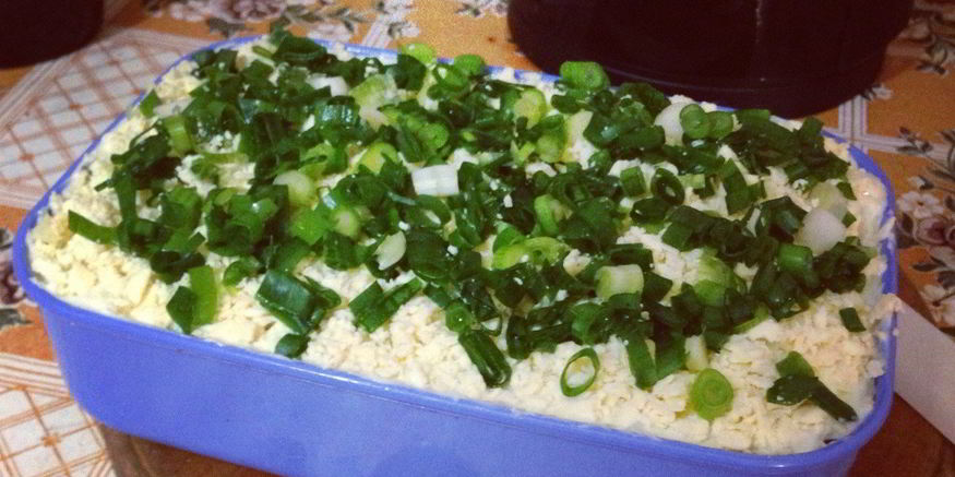 Рецепт салата мимоза легкий