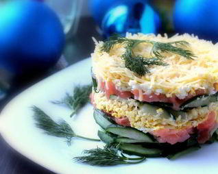 Салат Мимоза на Новый Год