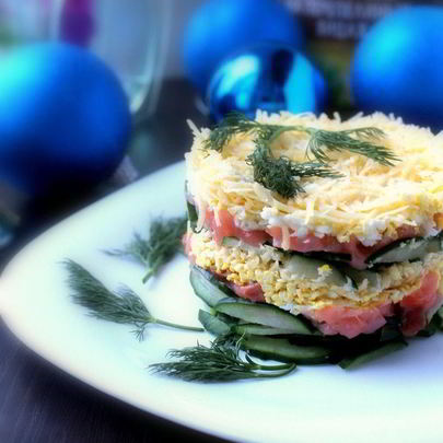 Салат Мимоза на Новый Год