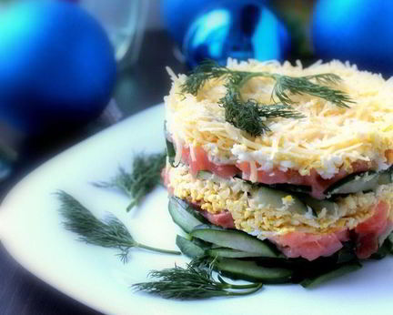 Салат Мимоза на Новый Год