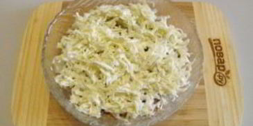 салат мимоза новогодний