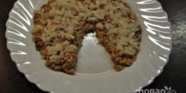 салат мимоза с мышками