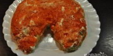 салат мимоза с мышками