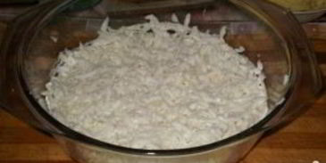 салат мимоза с сайрой