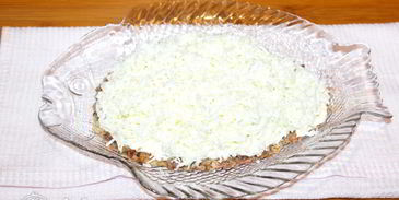 салат мимоза с сардиной