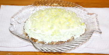 салат мимоза с сардиной