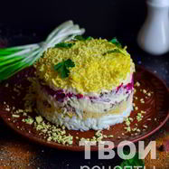 Рецепт Салата мимоза с сыром