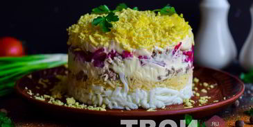 салат мимоза с сыром