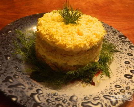 Салат Немимозная мимоза