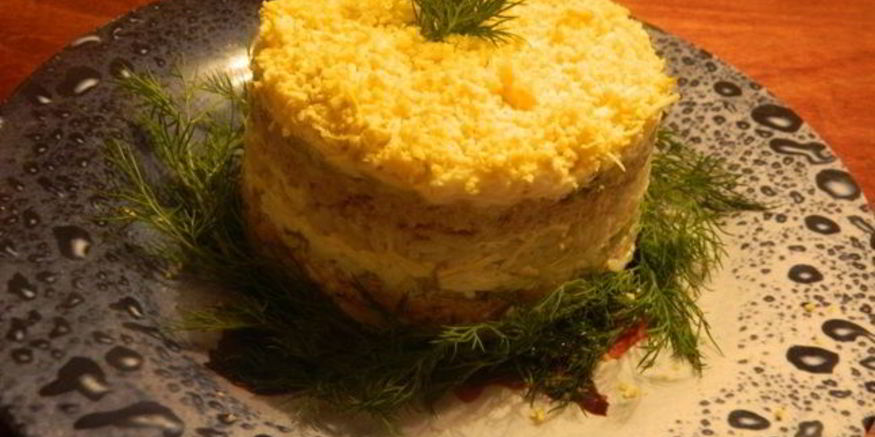 Рецепт салата немимозная мимоза