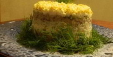 салат немимозная мимоза