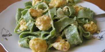 тальятелле мимоза