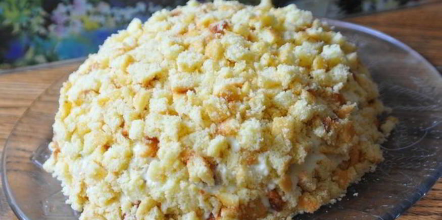 Рецепт торта мимоза