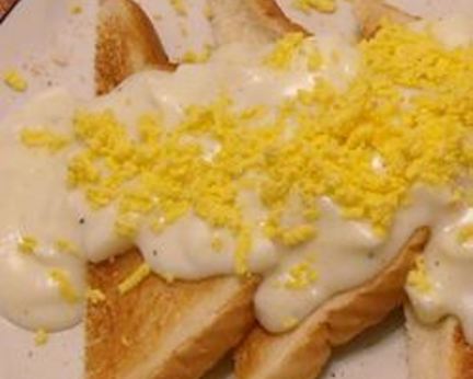 Яичный завтрак Мимоза