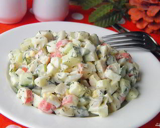 Салат Морская свежесть