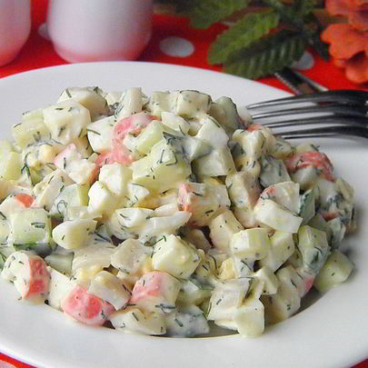 Салат Морская свежесть