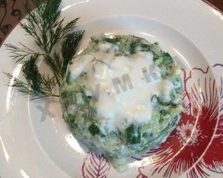 Салат Огуречный с мацони