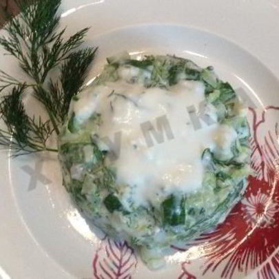 Салат Огуречный с мацони