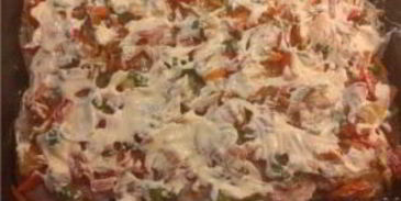 индейка под шубой в духовке