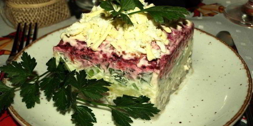 Рецепт хамсы под шубой