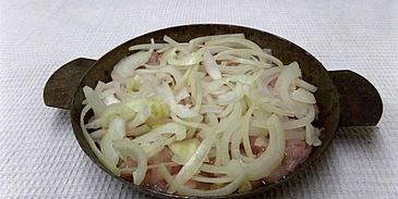 куриное мясо под шубой в духовке