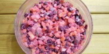 ленивая селедка под шубой