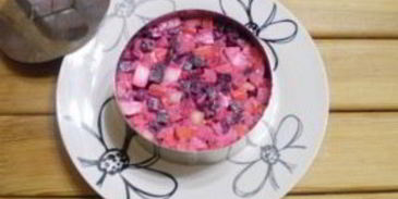 ленивая селедка под шубой