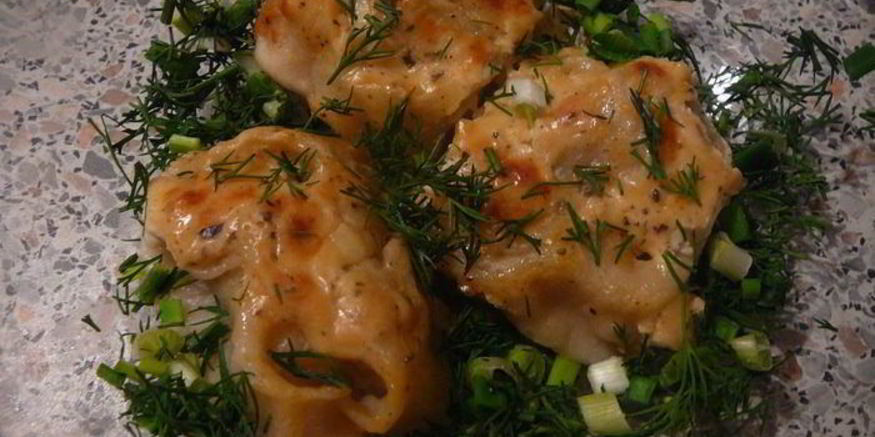 Рецепт мантов под шубой